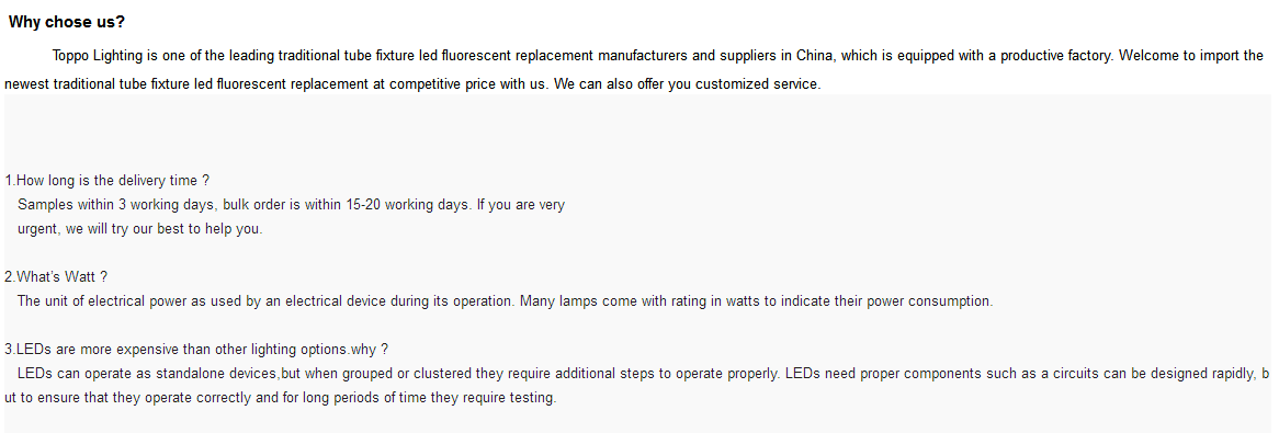 150cm led slim batten 30w standard sizes led light