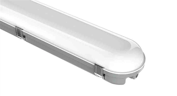 Vapor de plástico LED de 1.2m 22w IP65 / IK8